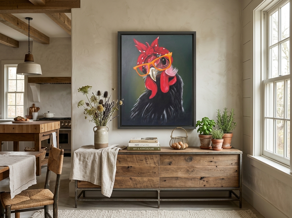 Tuval Üzerine Sanat Eseri