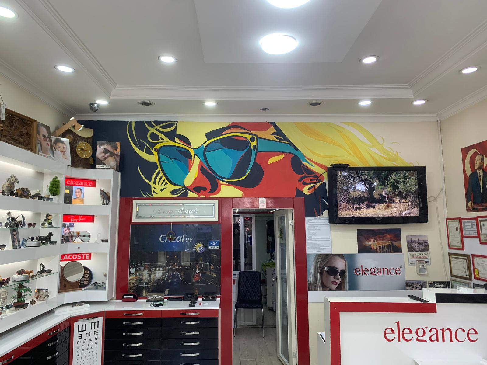 Sanat Çalışması Duvar Boyama